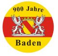 Ansteck Button 900 Jahre Baden